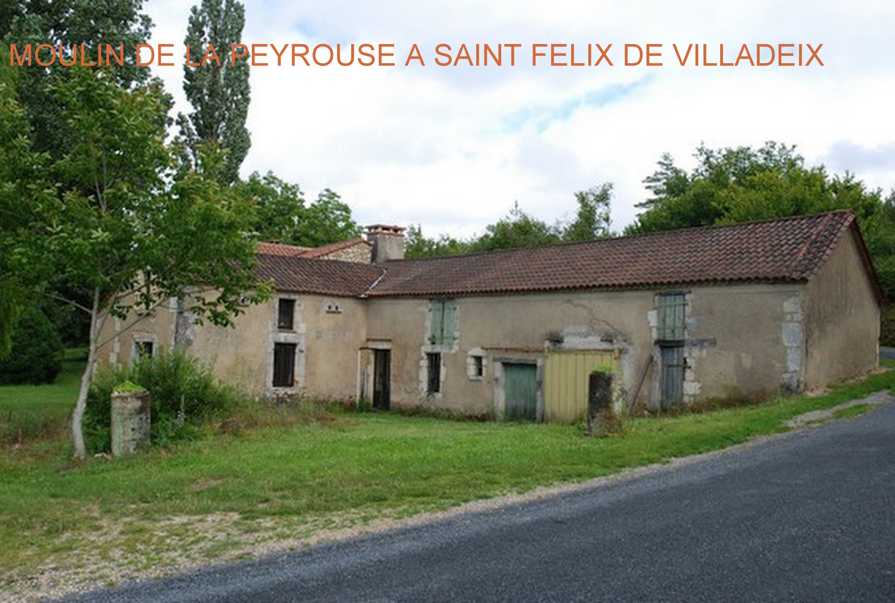 1593 MOULIN DE LA PEYROUSE A SAINT FELIX DE VILLADEIX